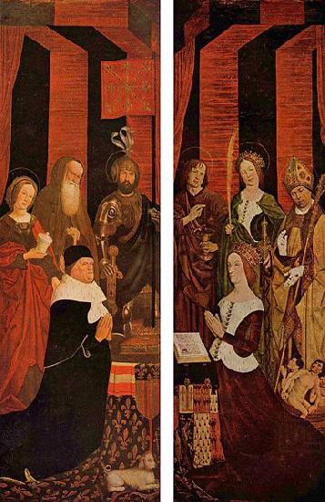 Nicolas Froment Portrat des Konig Rene von Anjou und seiner Gemahlin Jeanne de Laval china oil painting image